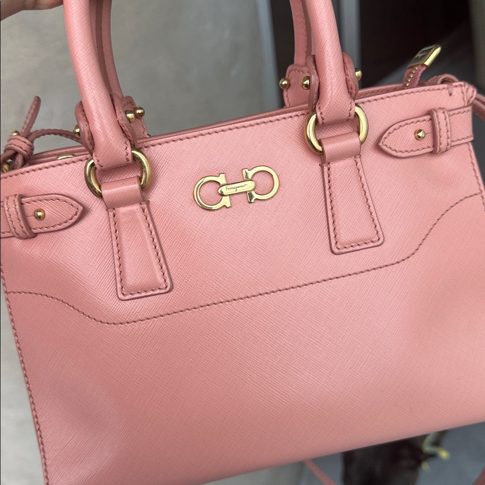 Salvatore Ferragamo Pink Satchel - Picture 2 of 16